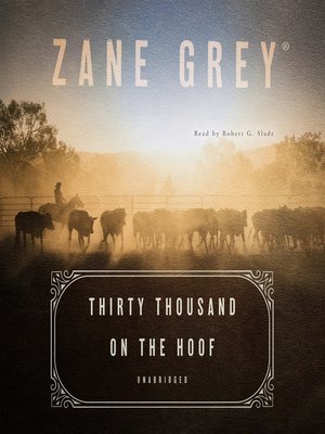 cover image of Thirty Thousand on the Hoof